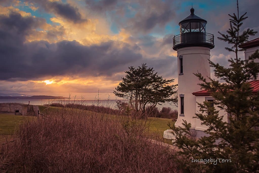 Sunset at Admiralty Head