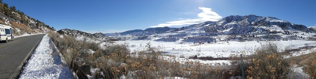 Dinosaur ridge panorama
