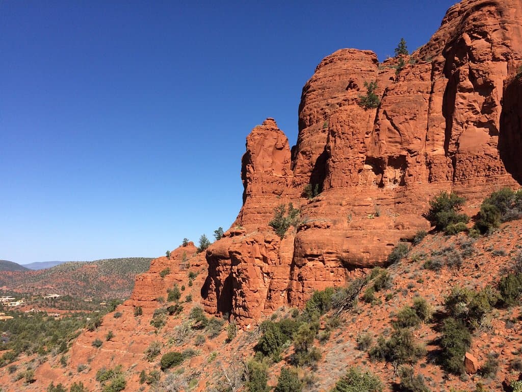 Clear blue skies all day in Sedona!