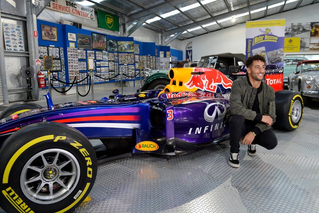 Daniel Riccardo's Red Bull F1 car