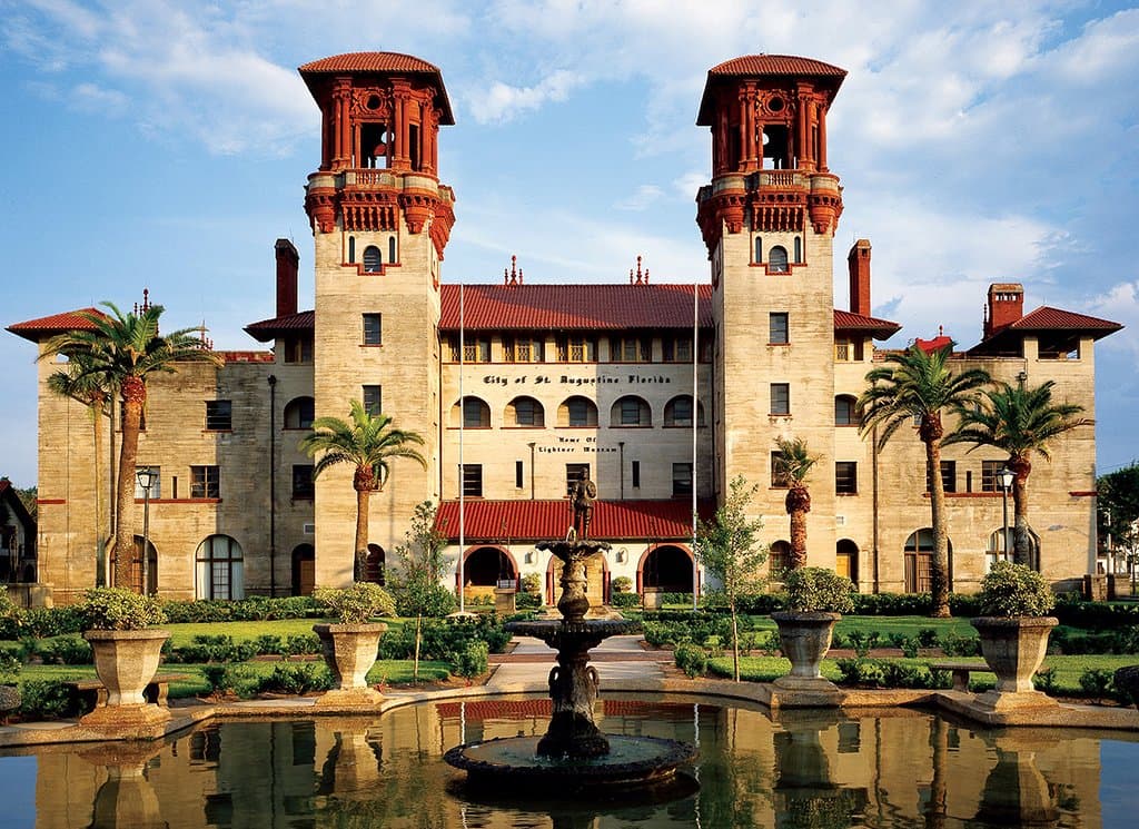 Lightner Museum is housed in the former Hotel Alcazar built by Henry Flagler in 1888.