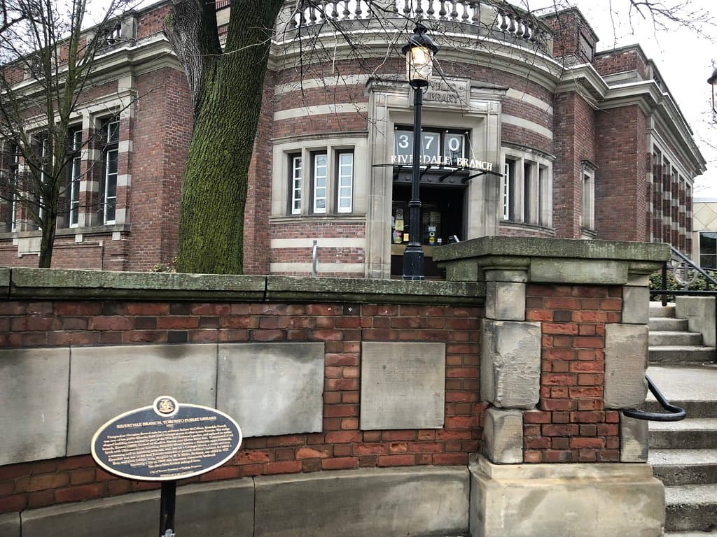 entrance@ Toronto Public Library Riverdale
