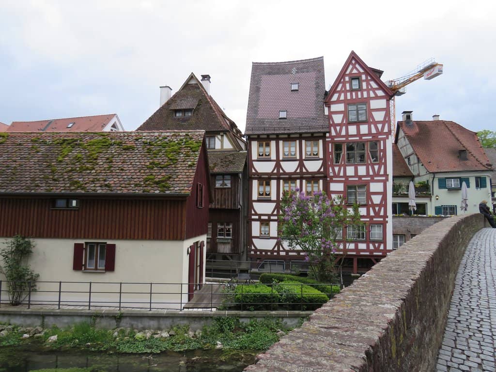 Tilted Medieval Houses