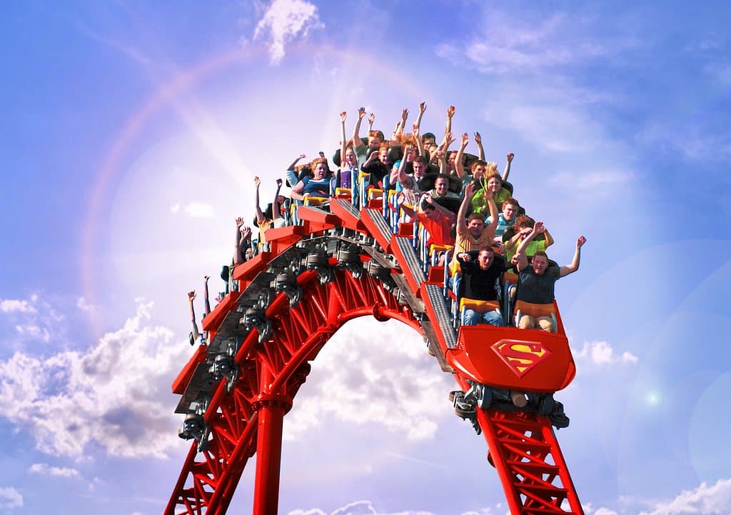 Six Flags New England is located in Agawam, Mass right over the bridge from Springfield!