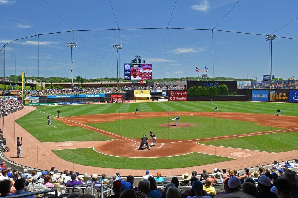 CHS Filed home of the Saint Paul Saints baseball team