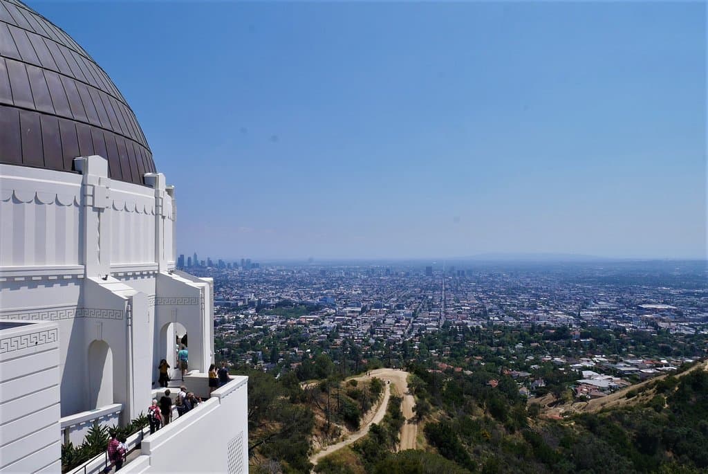 Vistas desde el observatorio Griffith