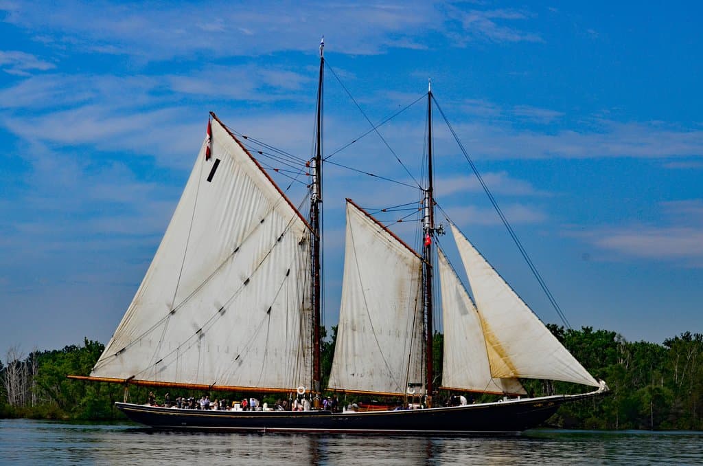 Arriving in Toronto for the Tall Ship Festival
