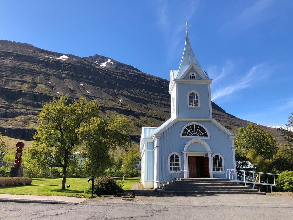 Seyðisfjörður Blue Church
