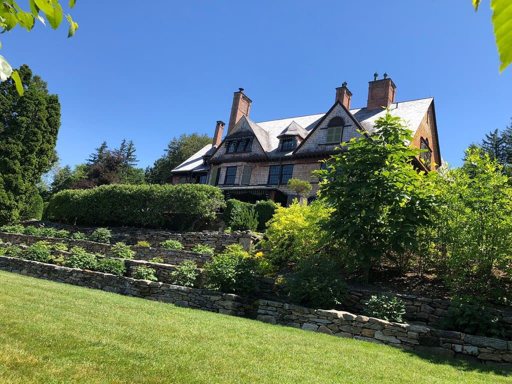Naumkeag is summer home of New York City lawyer Joseph Hodge Choates ! The house sit on 8 acres of terraced garden including The Rose Gardens , The Afternoon Garden and the Chinese Garden and landscapes ground surrounded 40 acres woodland meadows and pastures! Beautiful inside home also!