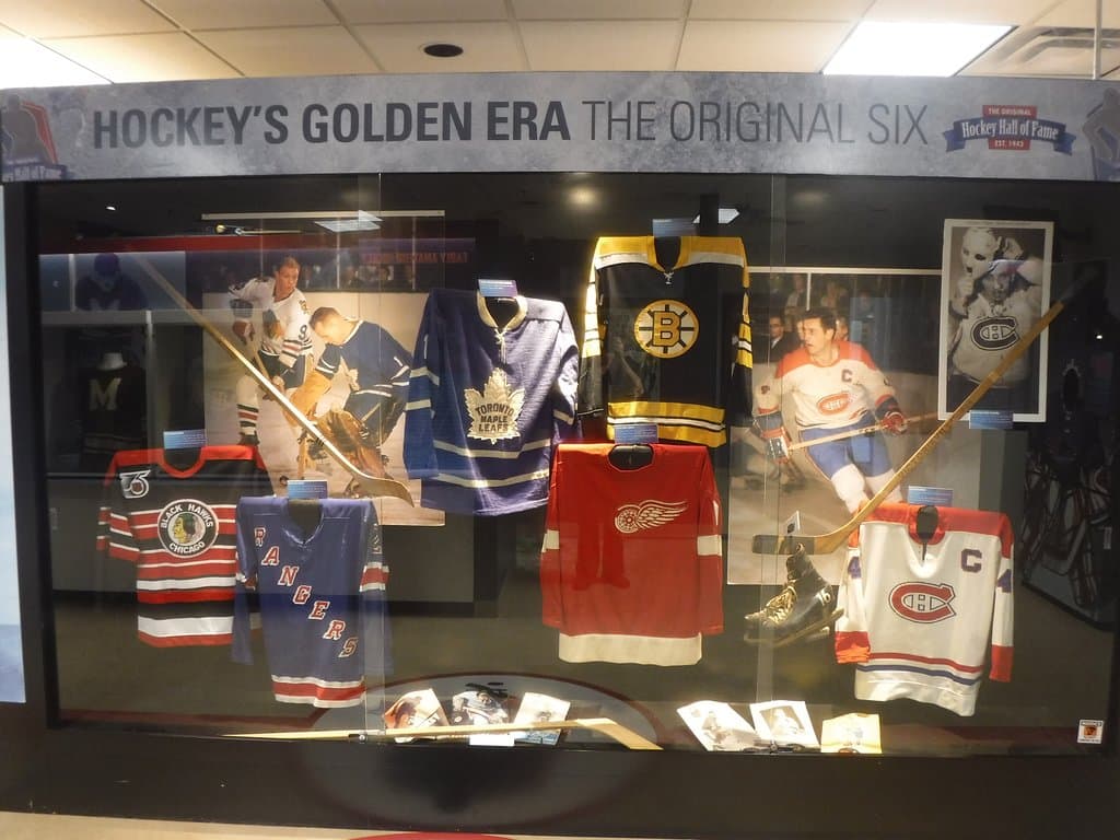 Sweaters of the Original Six teams