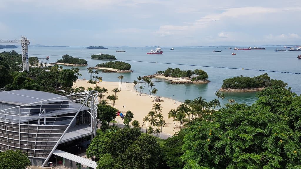Fort Siloso Skywalk 주변 풍광
