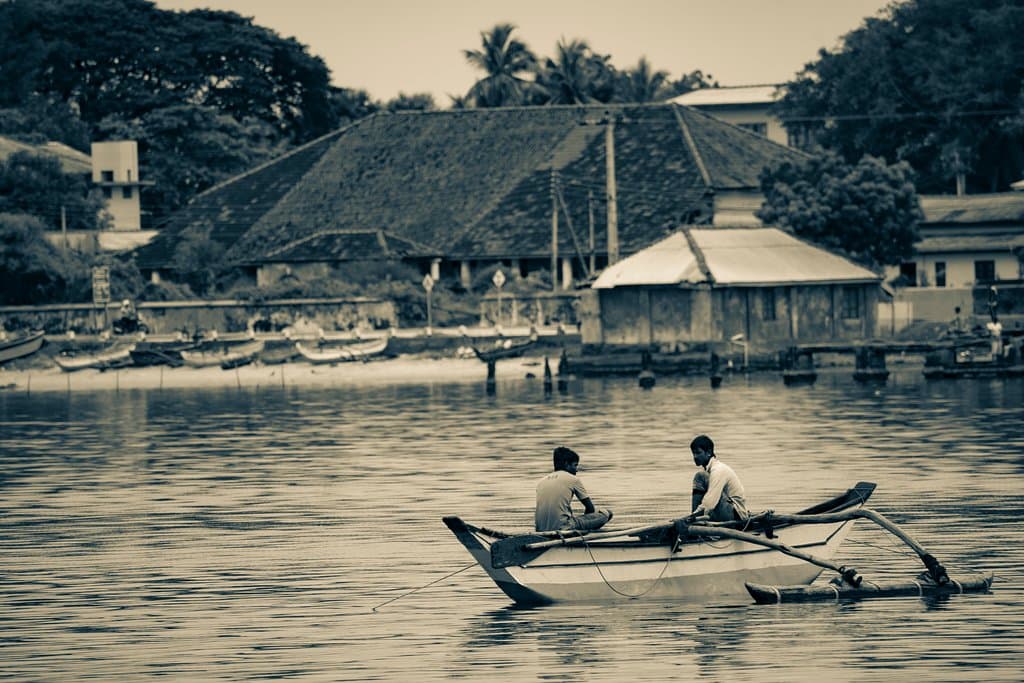 Fishermen - Captured in Tricomalee Harbour