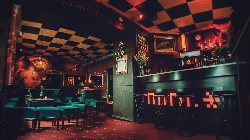 View from Dance-floor to the Bar and Main Room