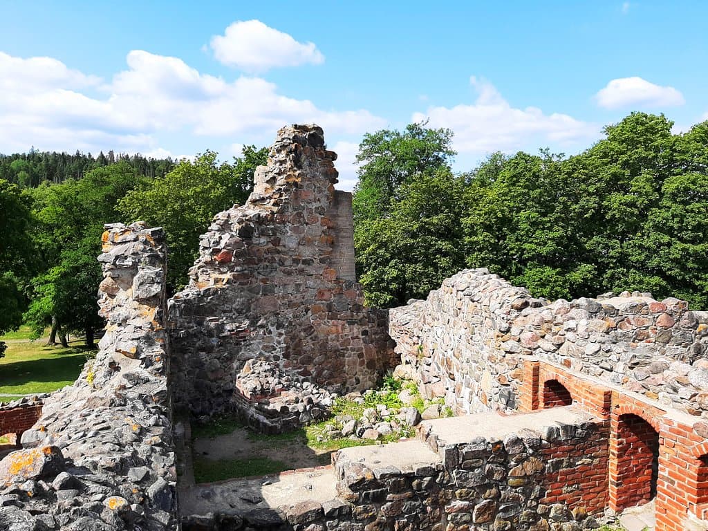 вид на руины