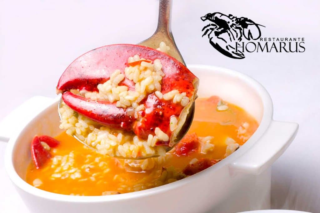 El plato más recomendado por nuestros clientes: Arroz con Bogavante.