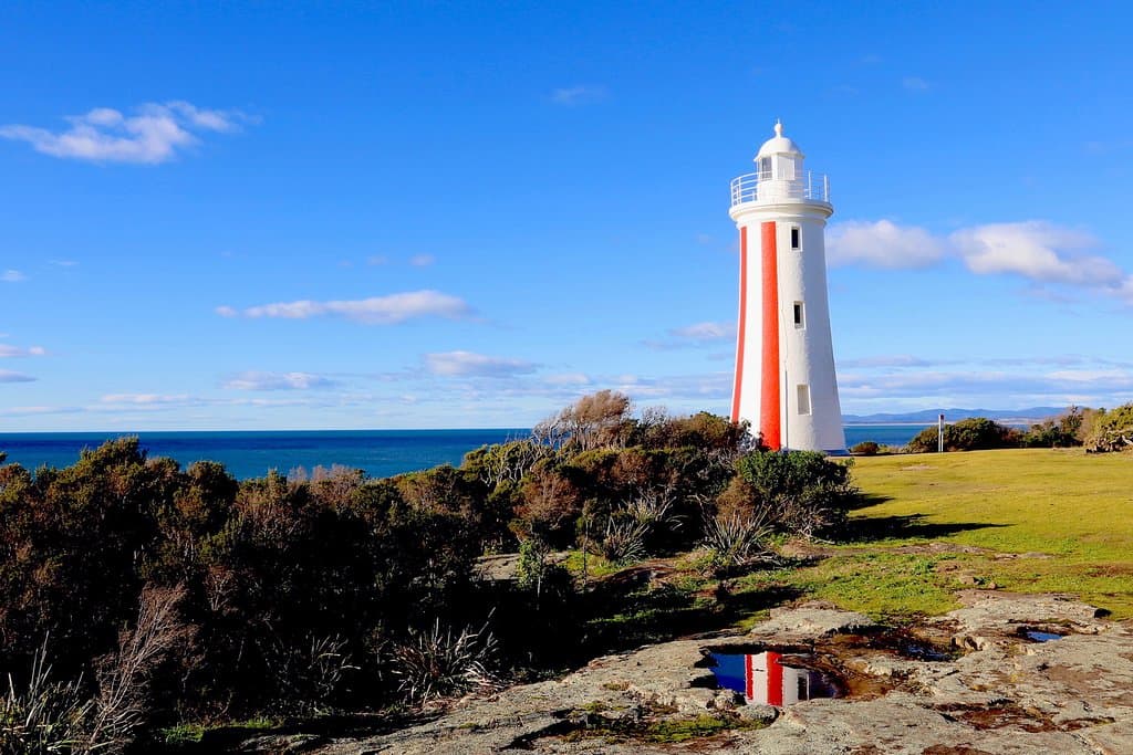 A tiny reflection following a rainshower