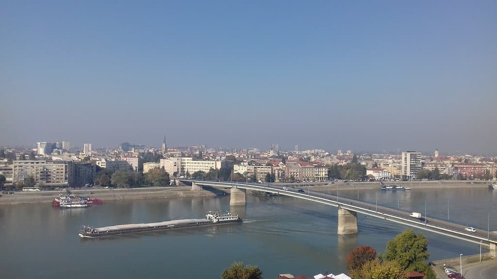 View fronmPetrovaradin Fortress