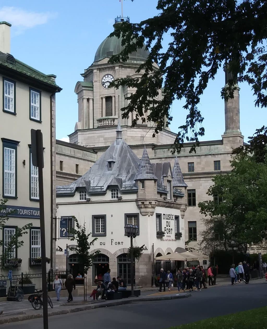 View from park across the street.