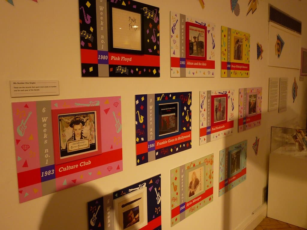Part of the current gallery 1980`s Exhibition downstairs.
