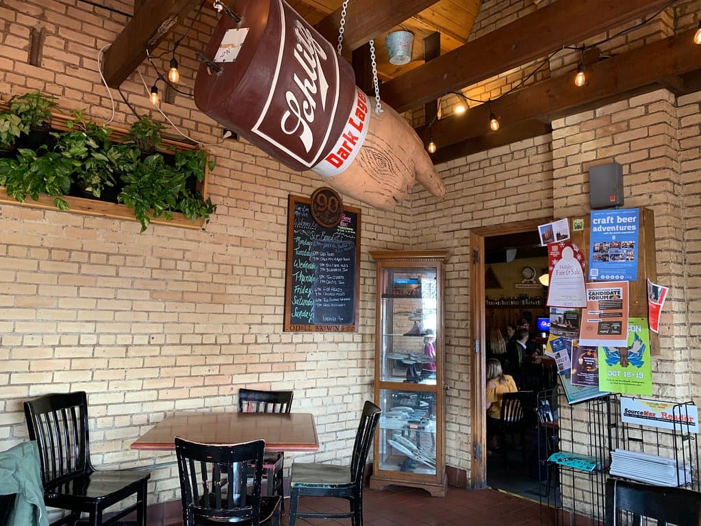 One of several large signs