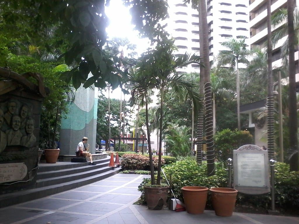 The greenpark in Ortigas
