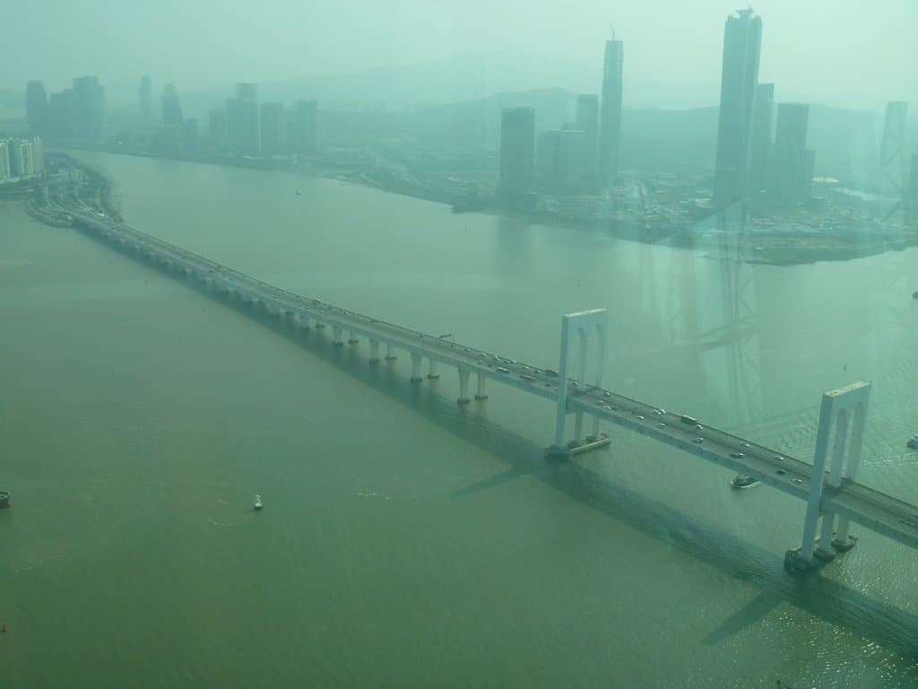 マカオタワーから見下ろす