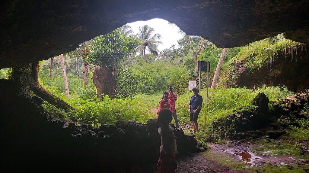 Cave as seen from inside