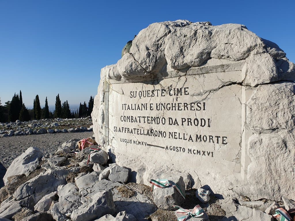 in ricordo della battaglia