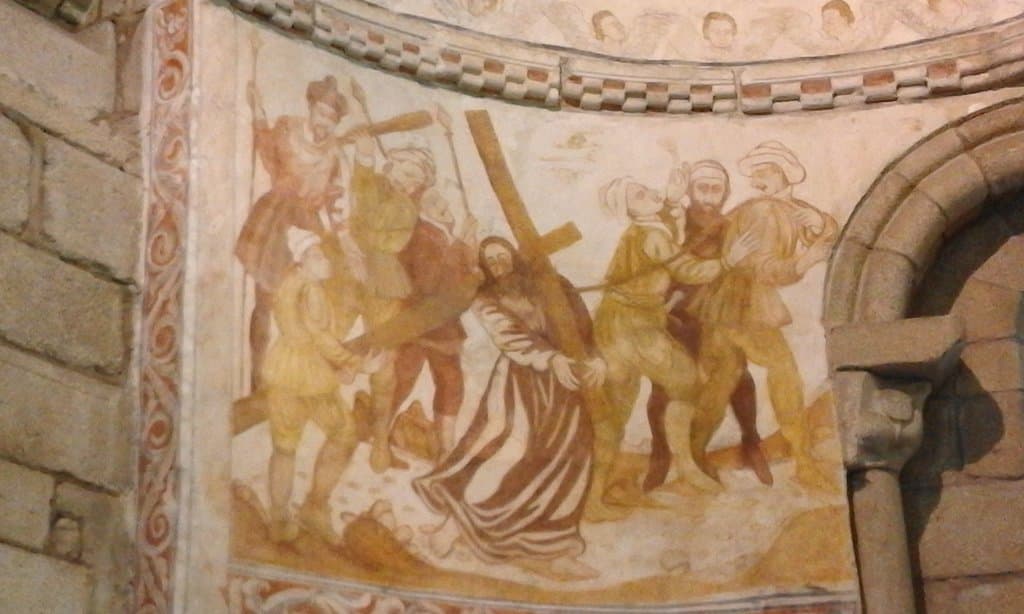 Pinturas en las que representan a un grupo de judíos con los rasgos que entendían como característicos de este colectivo.