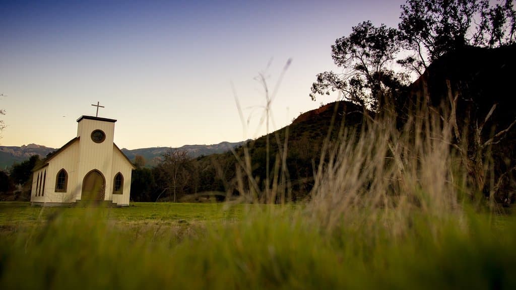 Only the old chapel remains, but they will start to rebuild the town in 2020!