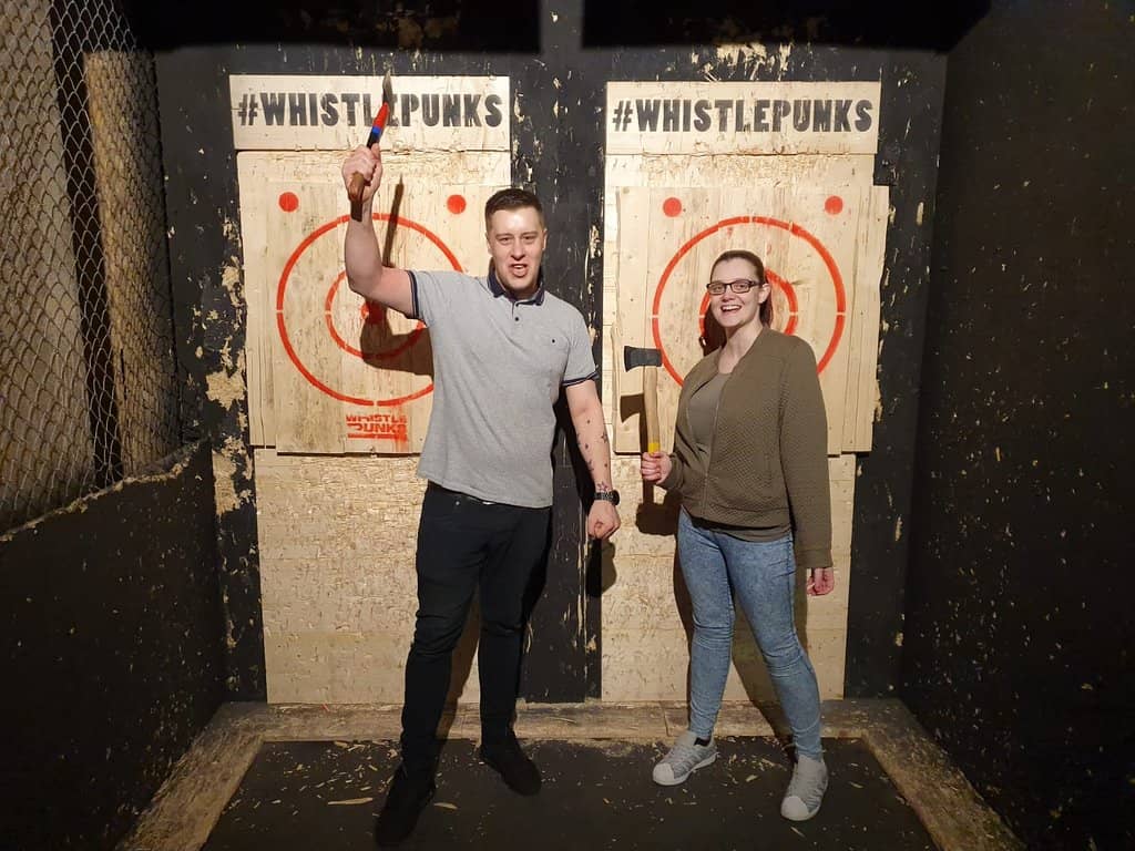 Double Axe Throw Challenge