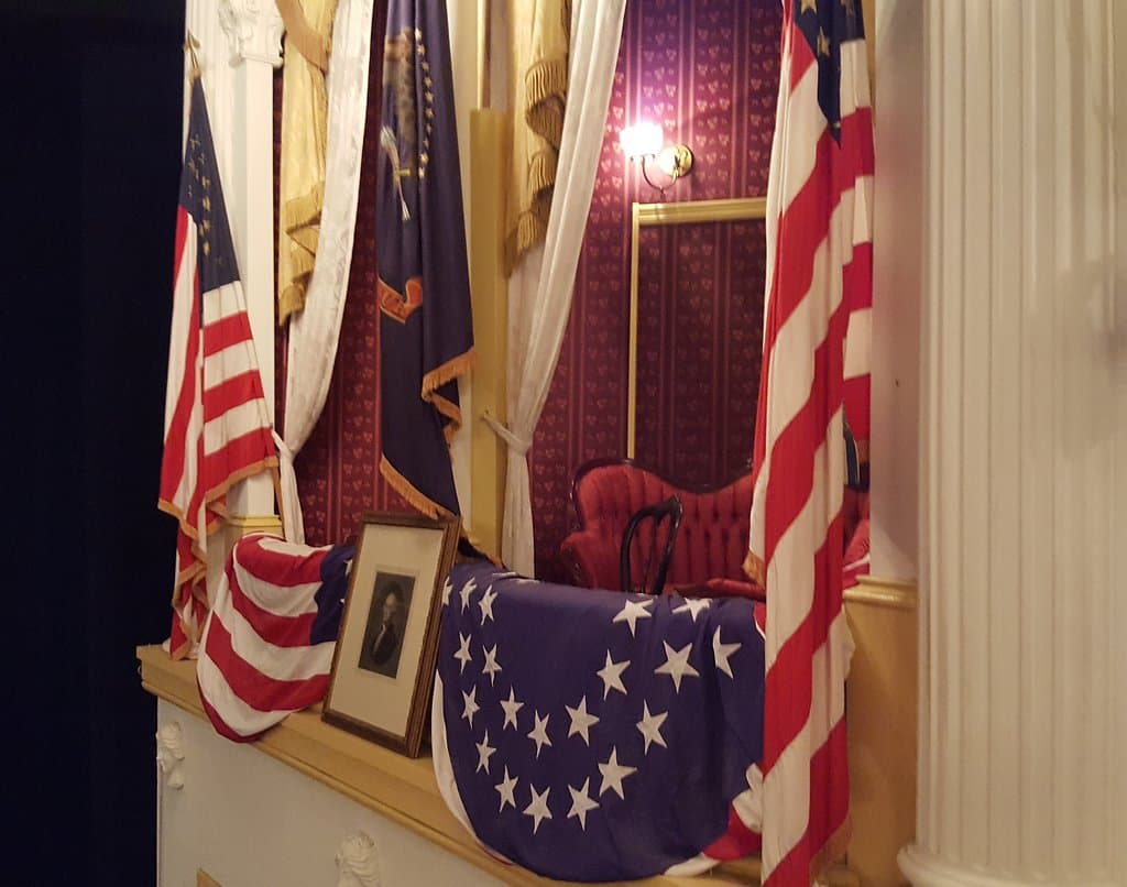 Lincoln's Box from the balcony