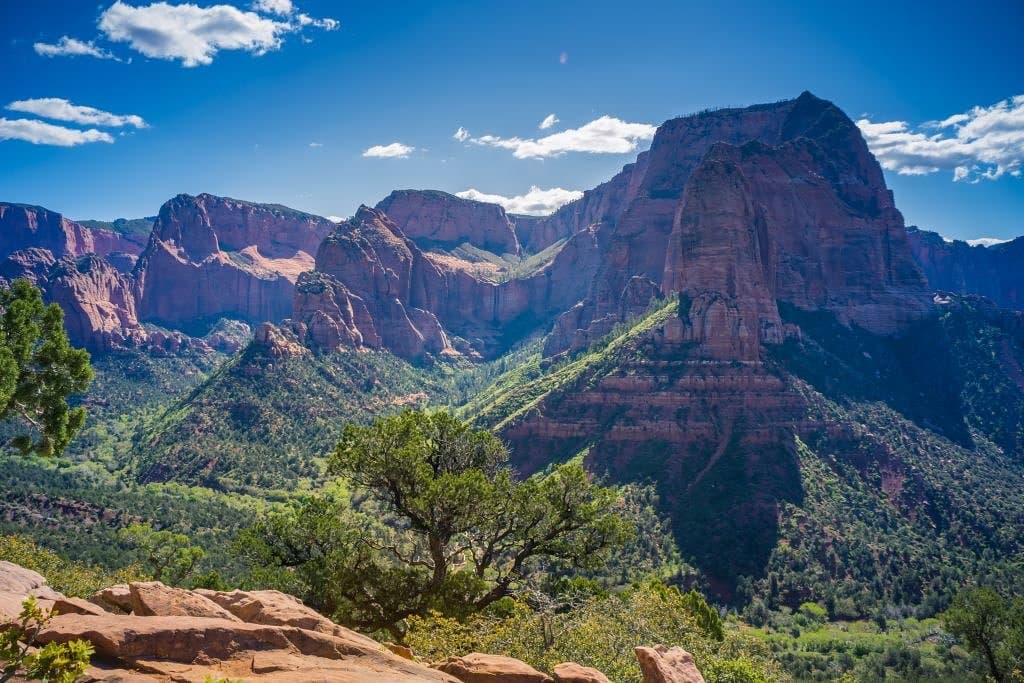 Kolob Canyon le matin
