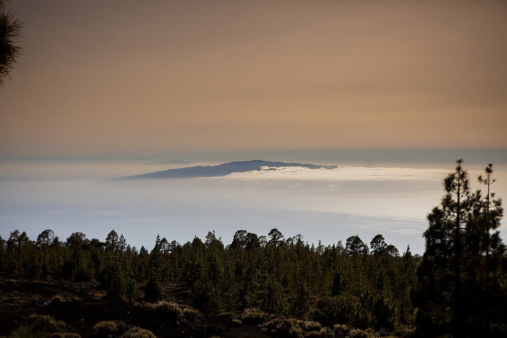 Krásný výhled na Gomeru