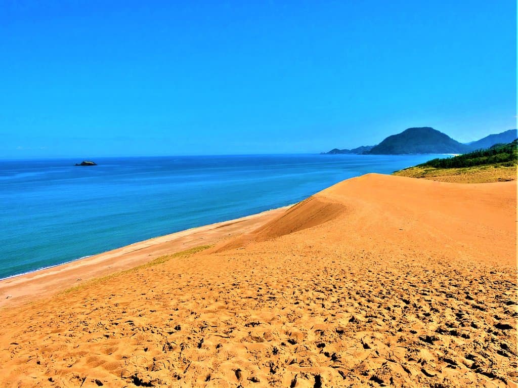 Tottori sandhill faces to Japan sea☆☆☆🐫