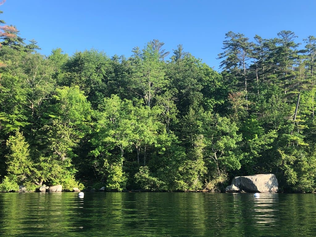 while kayaking