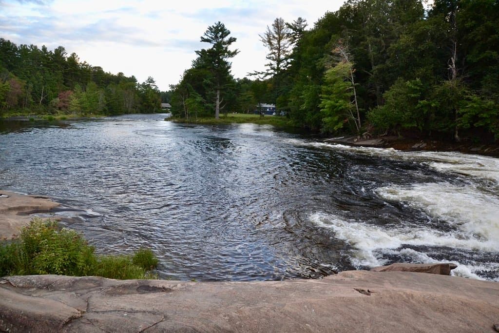 View downstream