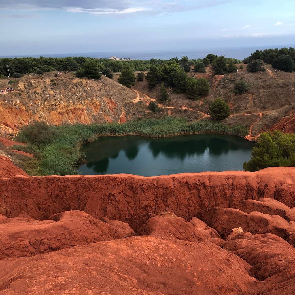 Surreal Martian Landscape