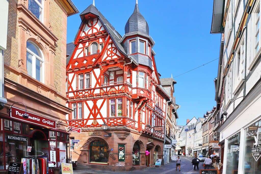 Altstadt in Marburg an der Lahn