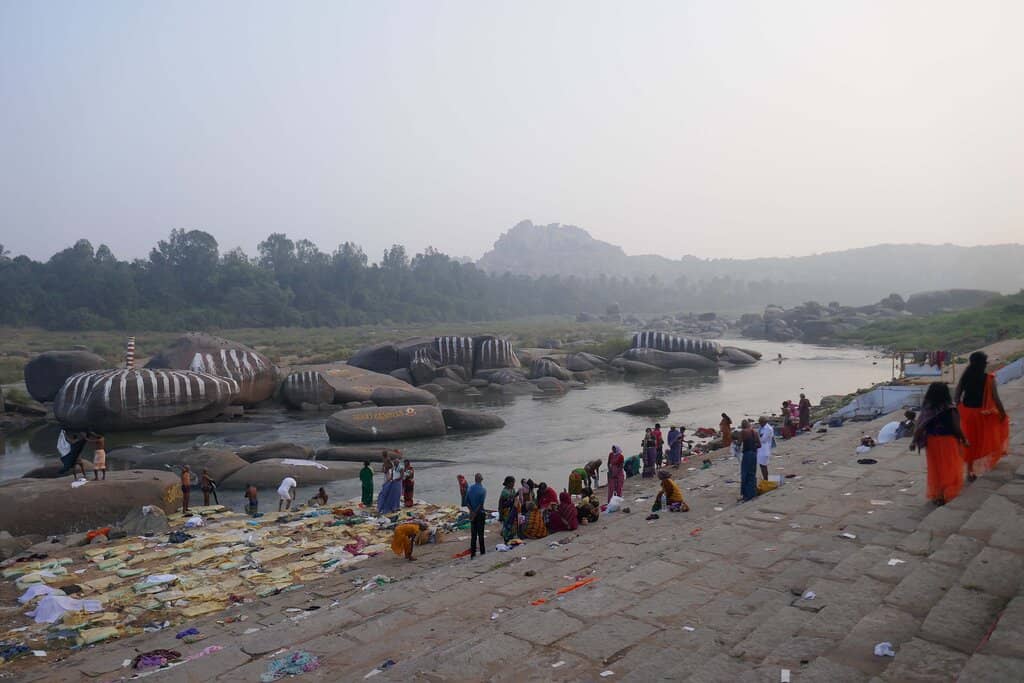 Tungabhadra Dam Sunset