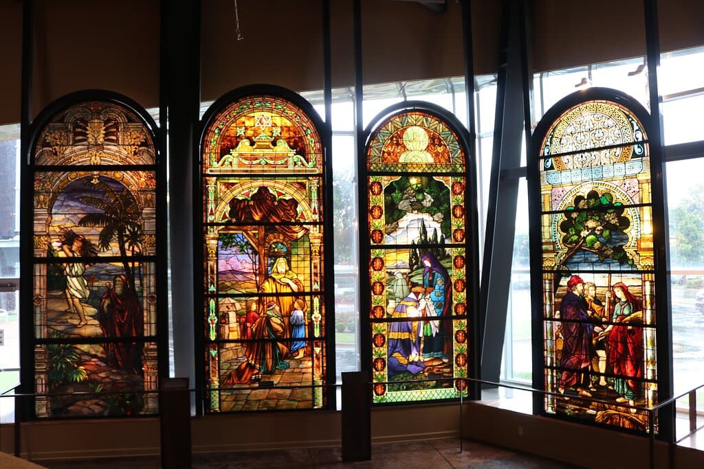 The SMMJA's Stained Glass Windows