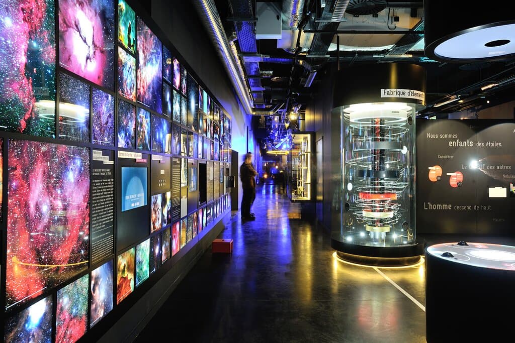 Exposition "Histoire d'Univers, du Big Bang au grain de sable".
Photo Studio Gaudin-Ramet