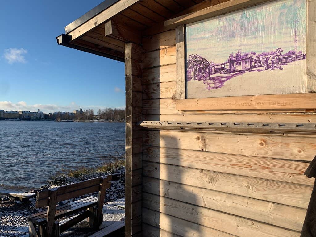Communal Sauna Cabins