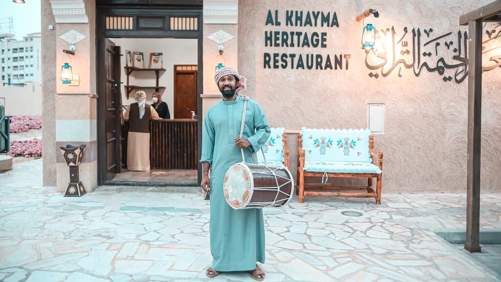 Bu Tbelah Live Performance at Al Khayma Heritage Restaurant