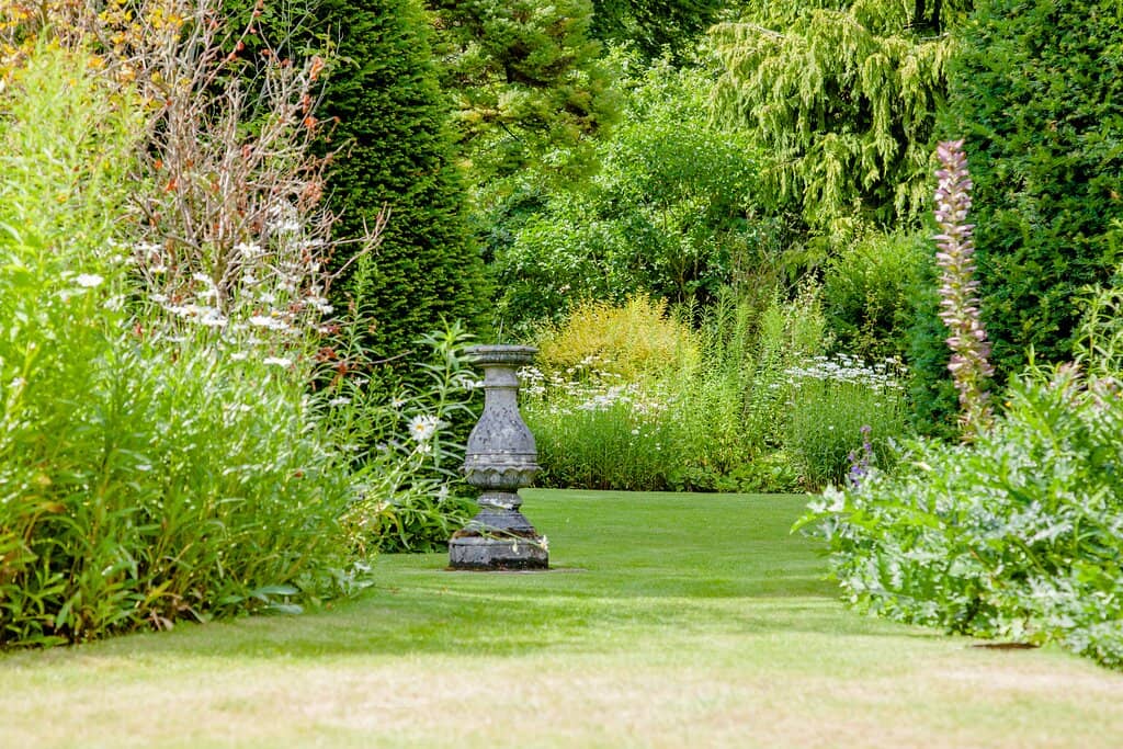 Tranquil Riverside Garden
