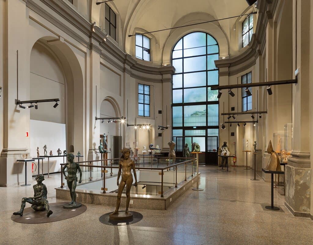 Piano terra, bronzi e terracotte di Francesco Messina, collezione permanente
