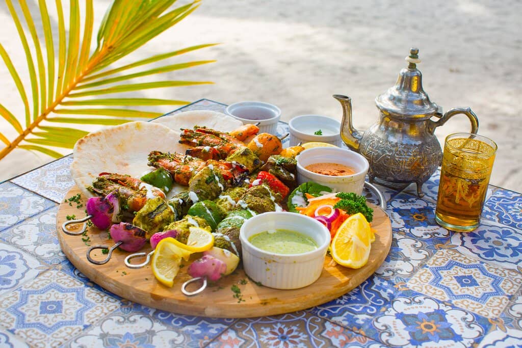 Savory Kebabs and Mediterranean Delights