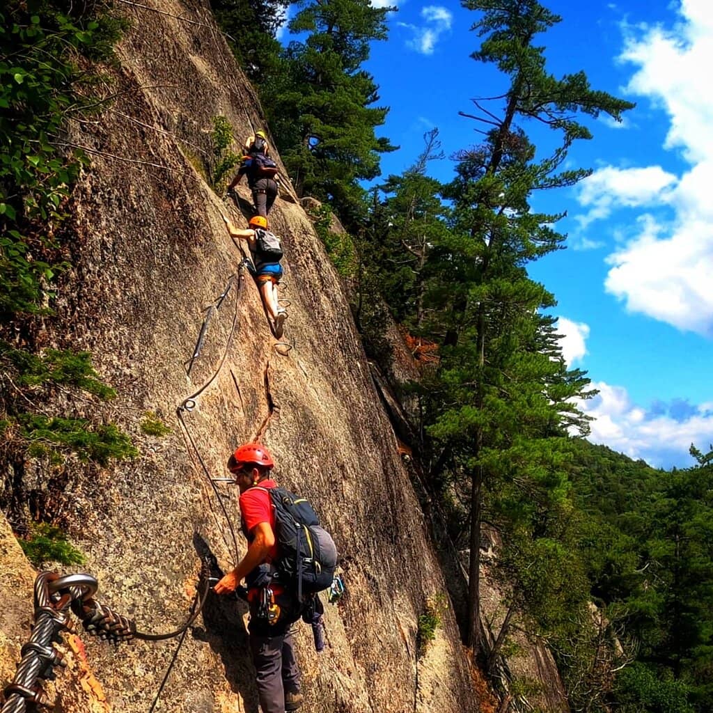 World's Longest Via Ferrata Footbridge