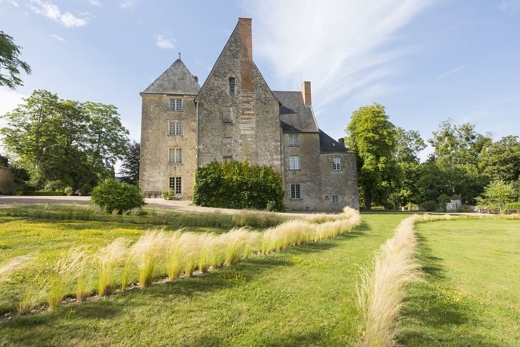 Le parc du Musée Balzac-Château de Saché (crédit : Stevens Frémont)