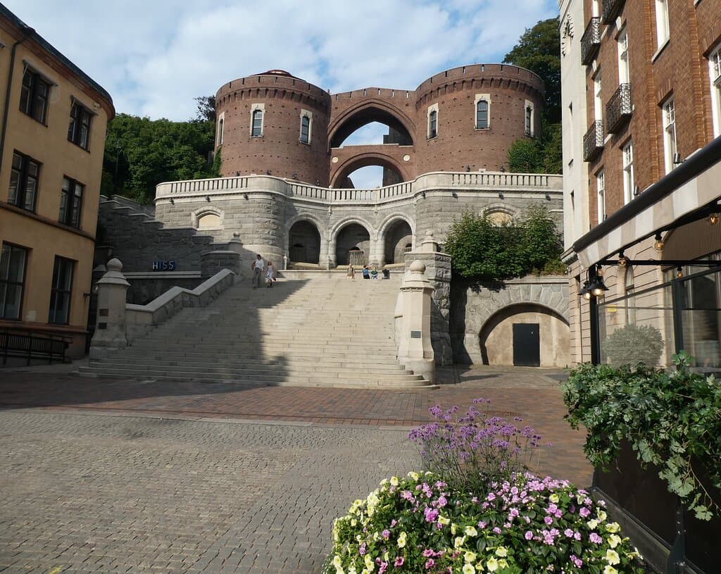 Terrasstrapporna eller Konung Oscar II:s terrass i Helsingborg